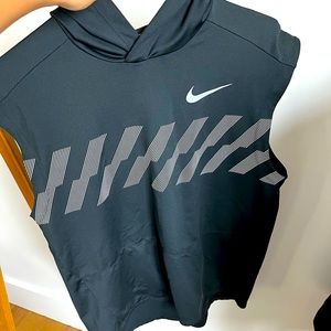 Nike tank running hoodie